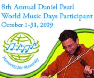 Daniel Pearl World Music Days Button