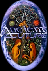 Adam and Eve from Russian Lacquer Box Painting byTatyana Smirnova