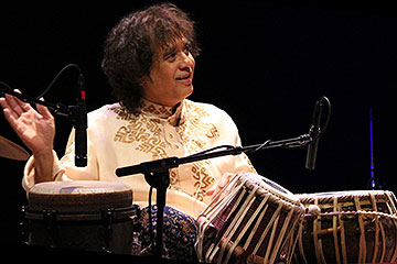 Zakir Hussain at Portland Concert 5-8-2016