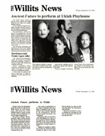 The Willits News Ancient Future Performs in Ukiah 9-30-94