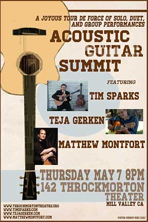 Acoustic Guitar Summit 5-7-2015 Poster