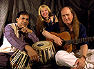 Band Photo of Arshad Syed, Patti Weiss, and Matthew Montfort